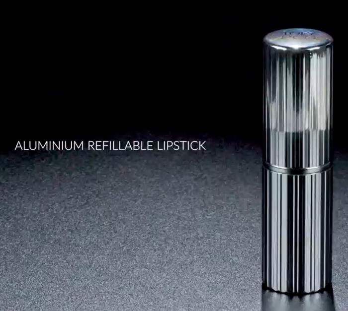 Refillable and Recyclable Alu Lipstick