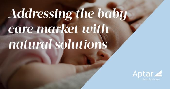 Increasingly natural solutions for the baby care product market