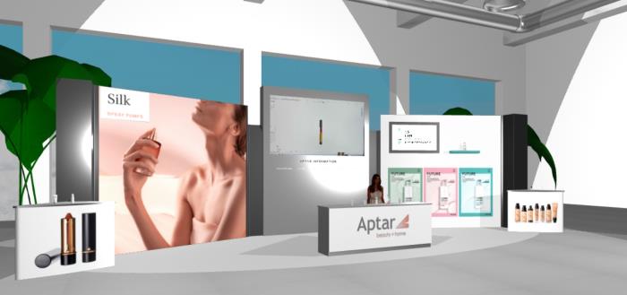The future has arrived at Aptars LIVE 3D Booth