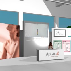 The future has arrived at Aptars LIVE 3D Booth