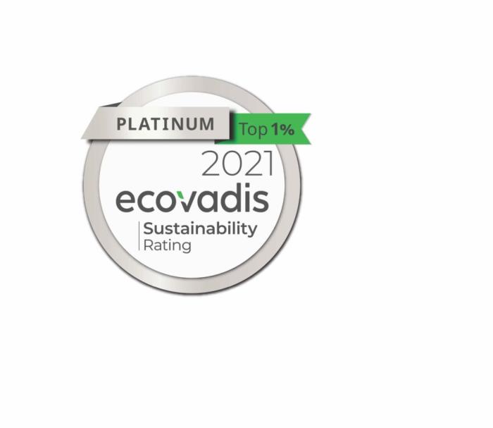 Aptar receives platinum rating from EcoVadis
